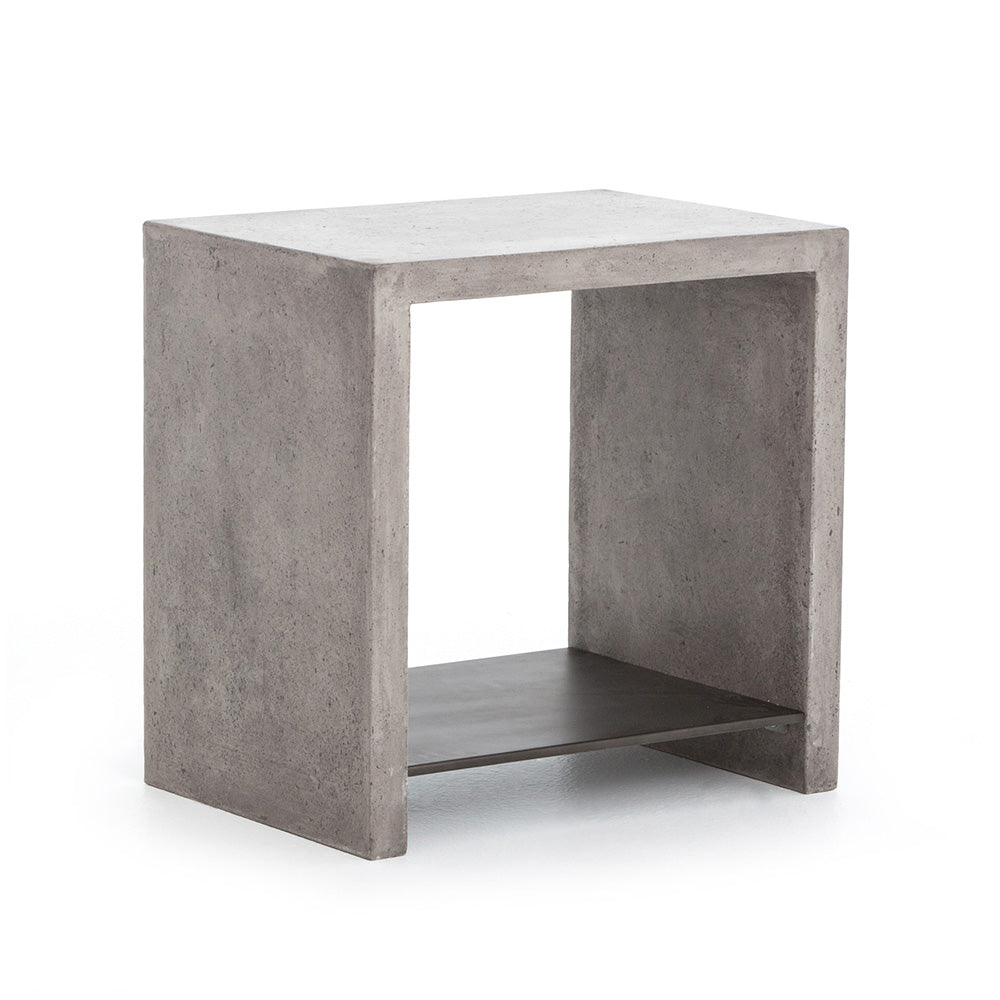 Hugo End Table, Dark Grey